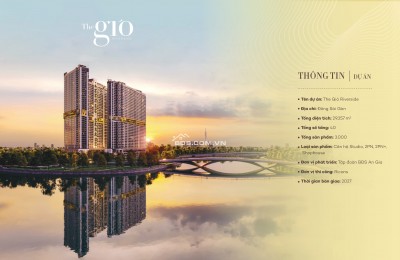 Hot! BOOKING căn hộ The Gió Riverside 2PN - 2WC 65m2 chỉ với 50tr/căn